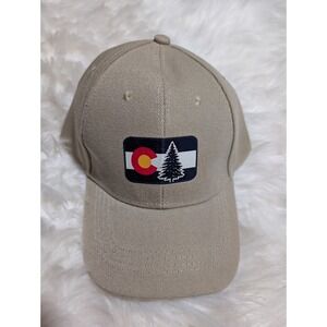 Colorado Flag Patch Hat, Baseball Cap, Adjustable Strap, Outdoor, Hiking‎ NWOT